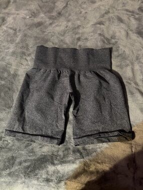 NVGTN Grey Biker Shorts
